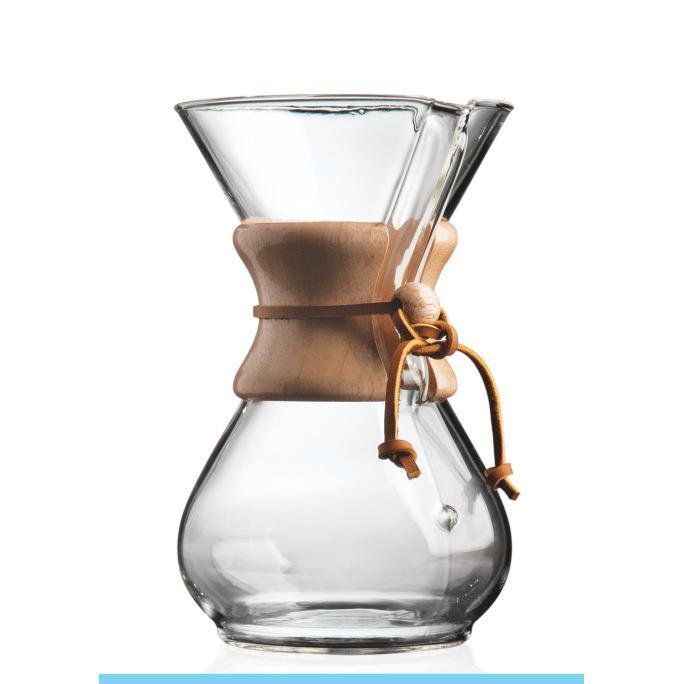 Chemex 6 Cup Wood Neck Coffee Maker - crazy - goat - co